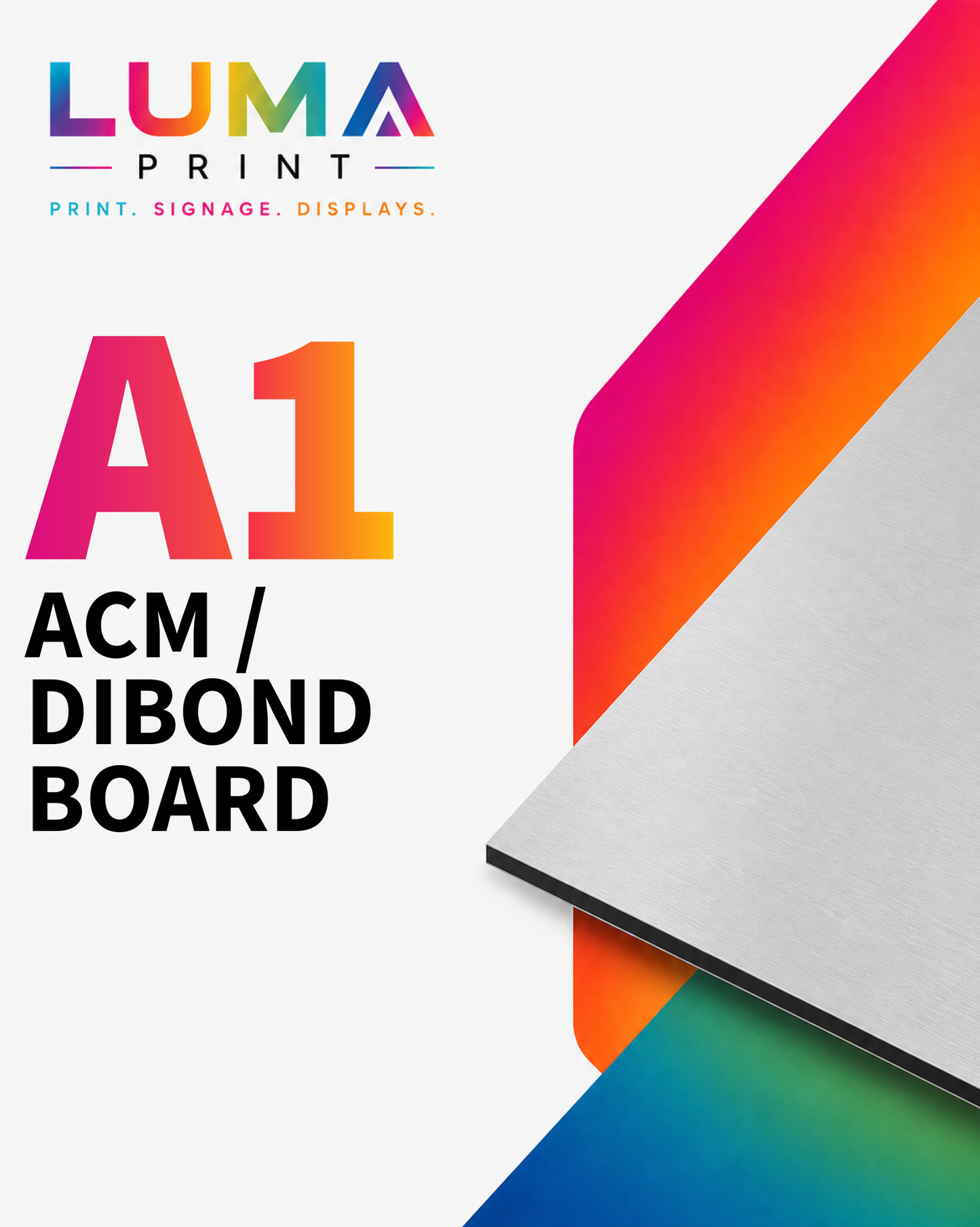 Printed ACM/Dibond boards