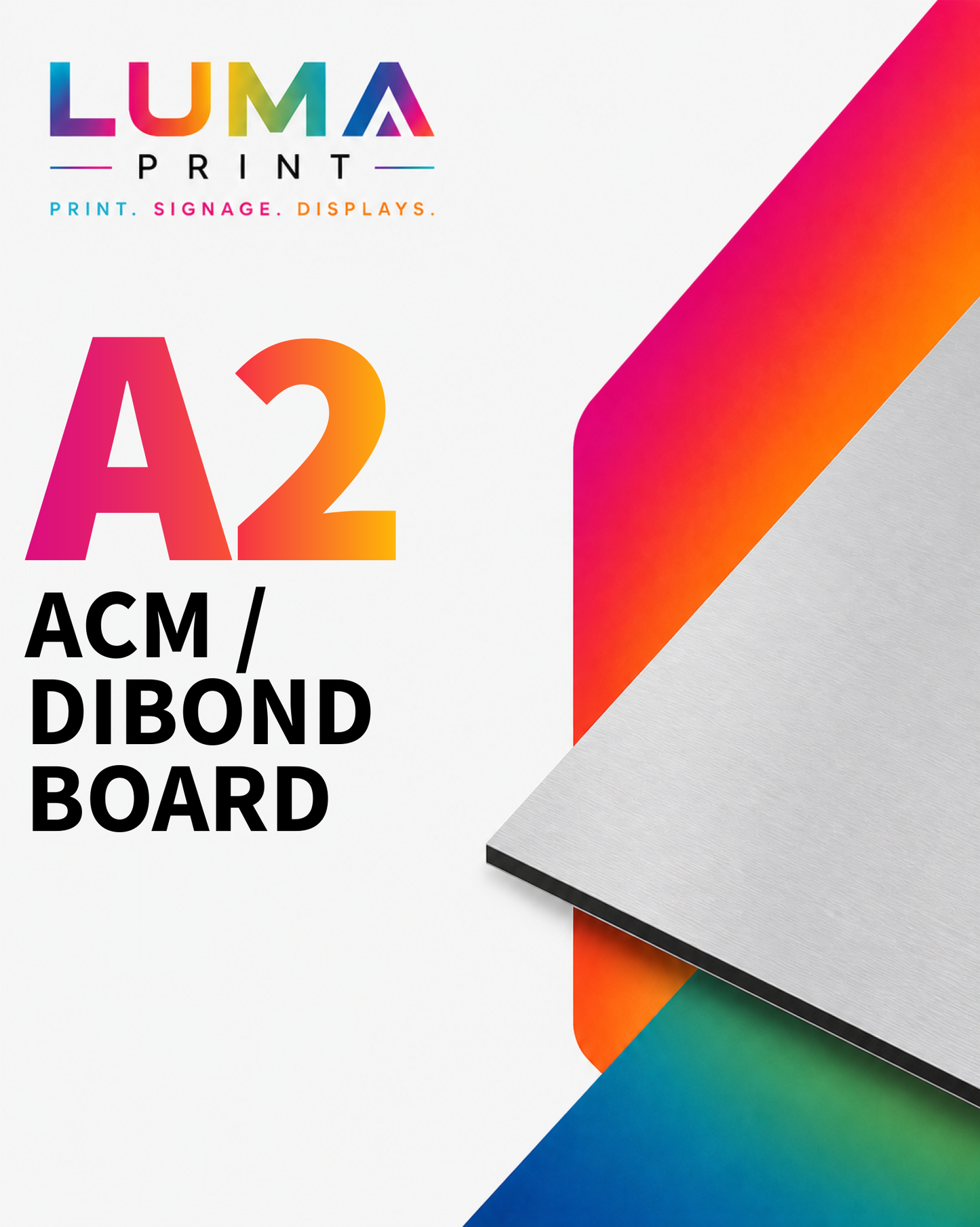 Printed ACM/Dibond boards