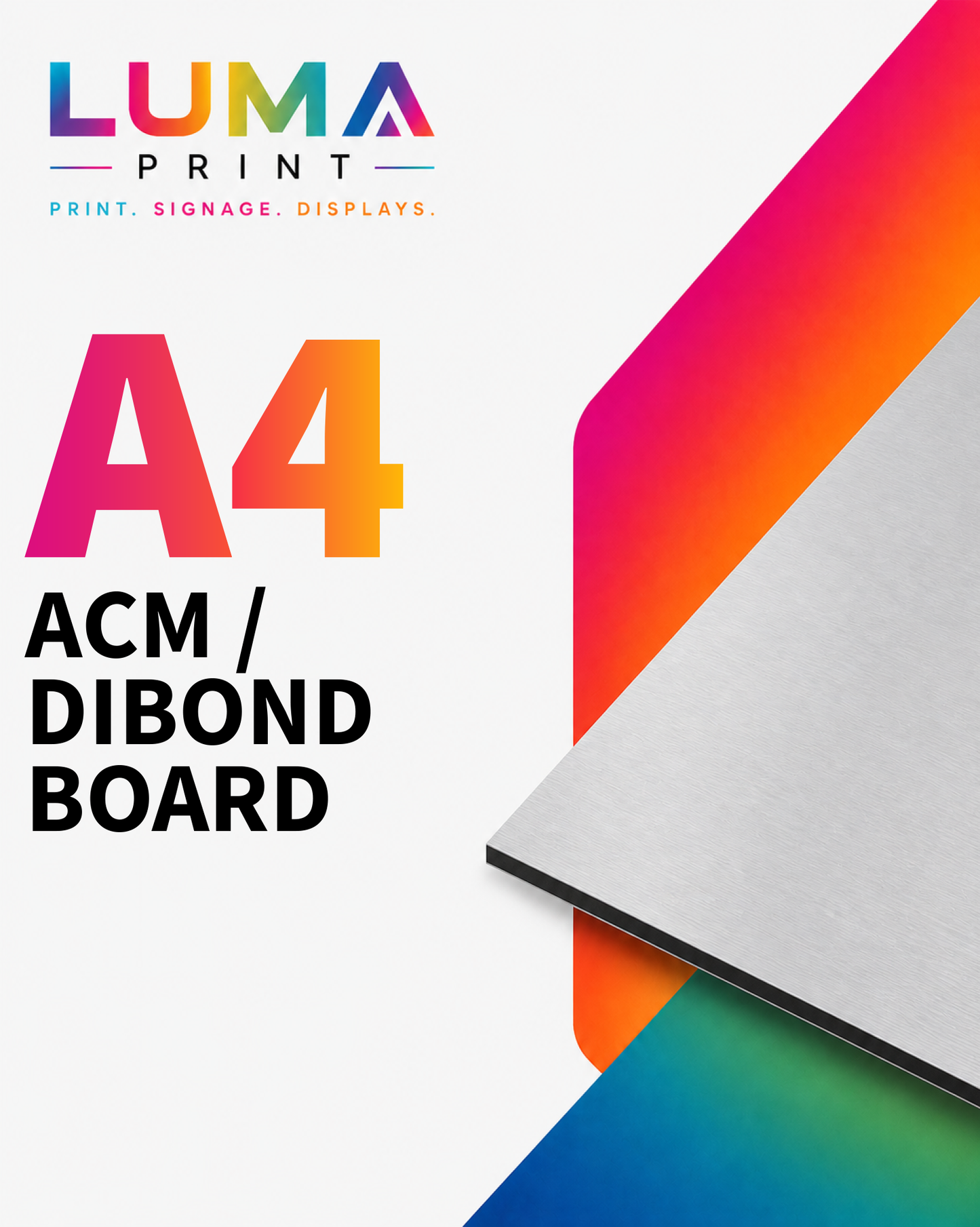 Printed ACM/Dibond boards